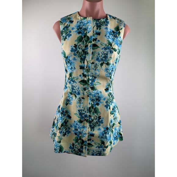 Tuckernuck Water's Edge Hydrangea Rhoda Tunic Top Size 6 - Picture 2 of 13